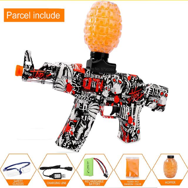 Electric gel ball blaster