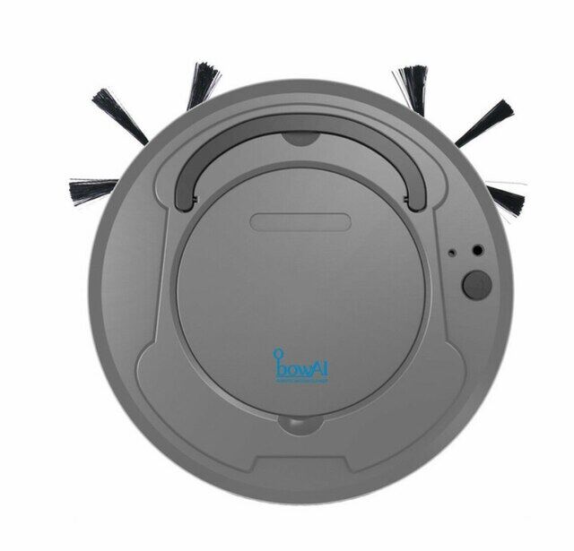 Smart Floor Vacuum Cleaner 3-In-1 Auto Rechargeable