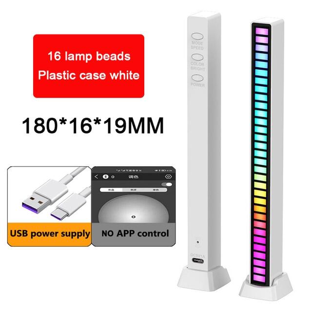 RGB Light Sound Control Lights Pickup LED Light