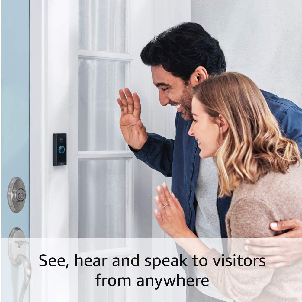 Video Doorbell Wired – Convenient, Essential Features in a Compact Design, Pair with  Chime to Hear Audio Alerts in Your Home (Existing Doorbell Wi Required) - 2021 Release