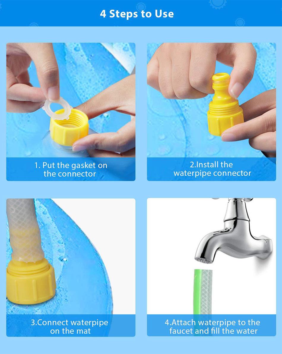 Outdoor Children's Water Mat