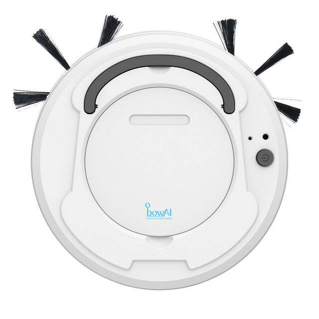 Smart Floor Vacuum Cleaner 3-In-1 Auto Rechargeable