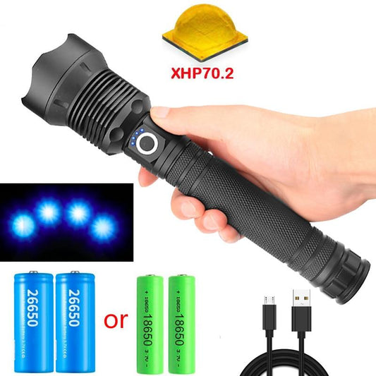 LED Rechargeable Tactical Flashlight