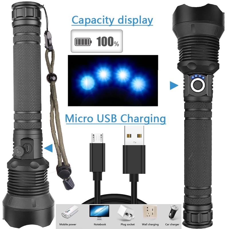 LED Rechargeable Tactical Flashlight