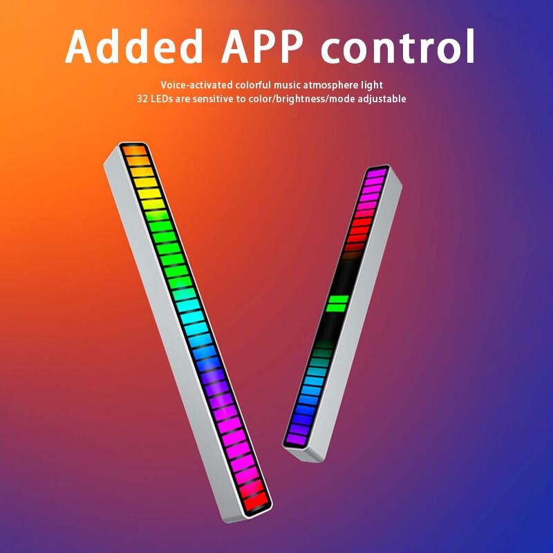 RGB Light Sound Control Lights Pickup LED Light