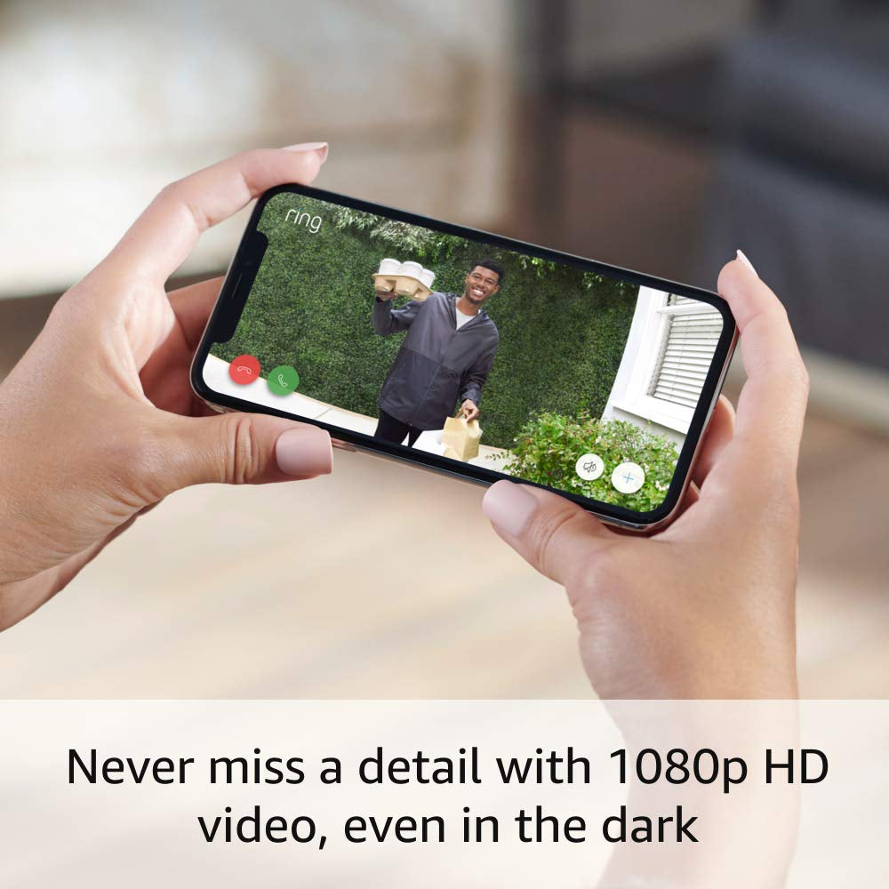 Video Doorbell Wired – Convenient, Essential Features in a Compact Design, Pair with  Chime to Hear Audio Alerts in Your Home (Existing Doorbell Wi Required) - 2021 Release